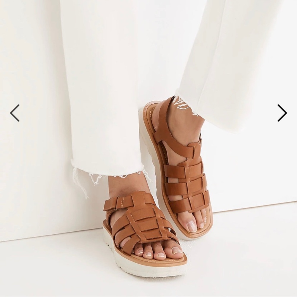 Madewell The Fisherman Flatform Sandal BNIB